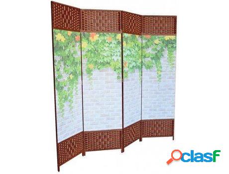 Biombo HOGAR Y MÁS Separador De Ambiente Oriental Toyako