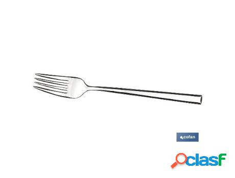 Bl 2uds tenedor de mesa inox c-18/10 modelo bari 2,5mm