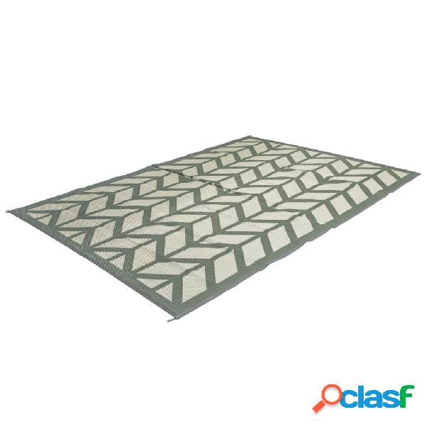 Bo-Camp Alfombra de exterior Chill mat Flaxton verde 2x1,8 m