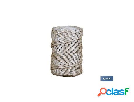 Bobina sisal pita 2 cabos 750 grs natural