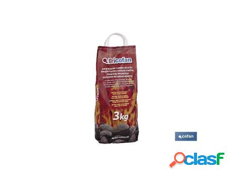 Bolsa briquetas carbon vegetal 3 kgs