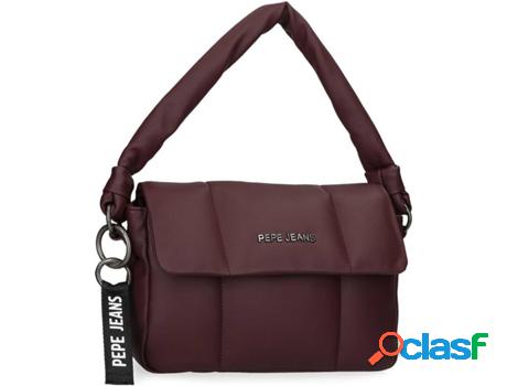 Bolsa de Hombro PEPE JEANS Bloat Sintético Mujer (Rojo)