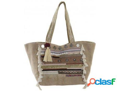 Bolso HOGAR Y MÁS Mujer Etnik (algodón yute)
