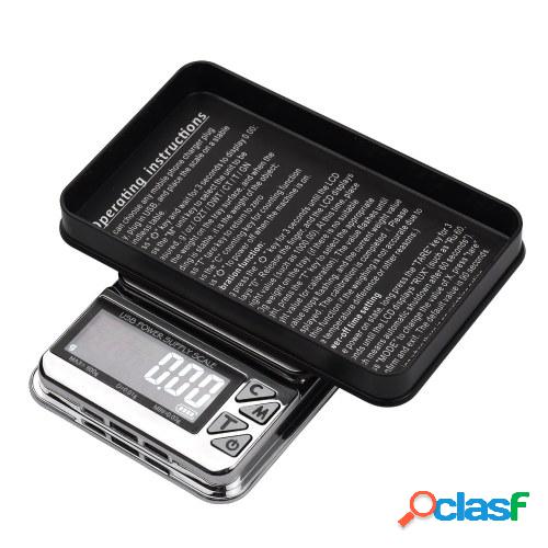 Báscula de bolsillo digital recargable Báscula