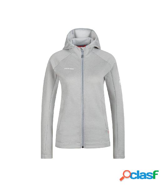 CHAQUETA MAMMUT CON CAPUCHA NAIR ML MUJER GRIS M