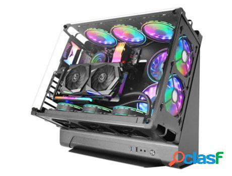 Caja PC MARS GAMING MCB (ATX - Negro)