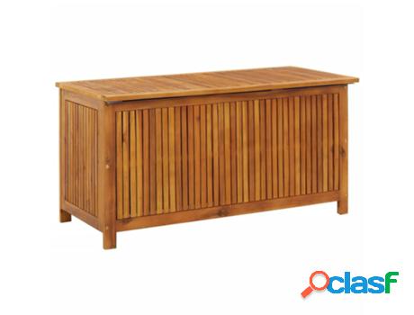 Caja de Almacenaje VIDAXL de jardín madera maciza acacia