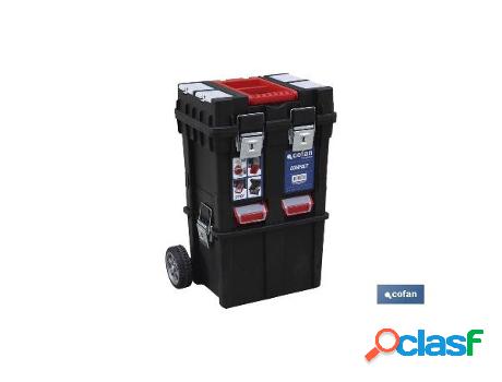 Caja herramientas compact con ruedas