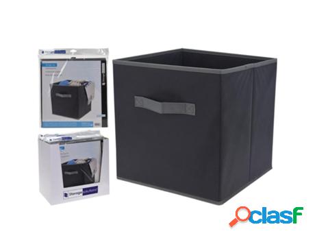 Caja plegable tela 30x30x30 cm blister