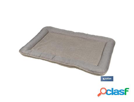 Cama acolchada mascotas coco 86x57x7cm