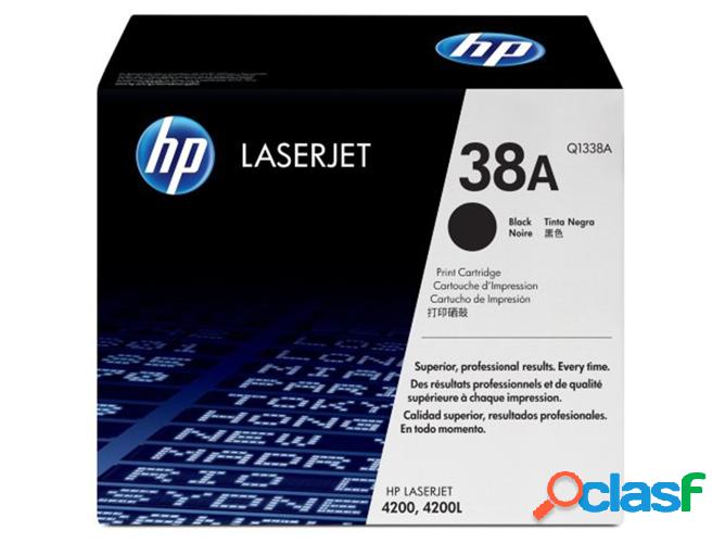 Cartucho de tóner original LaserJet HP 38A negro para