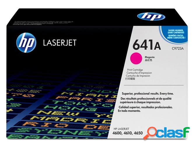 Cartucho de tóner original LaserJet HP 641A magenta para