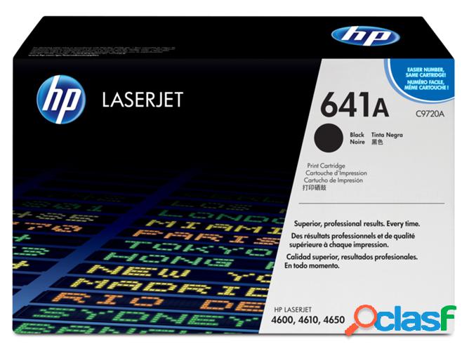 Cartucho de tóner original LaserJet HP 641A negro para