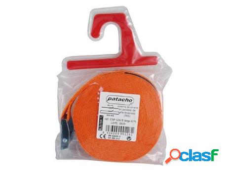 Cinta tensor hebilla 2.5cm rollo 6mt