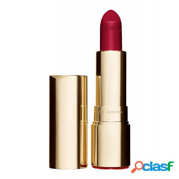 Clarins Labiales Joli Rouge Velvet 754V DEEP REED