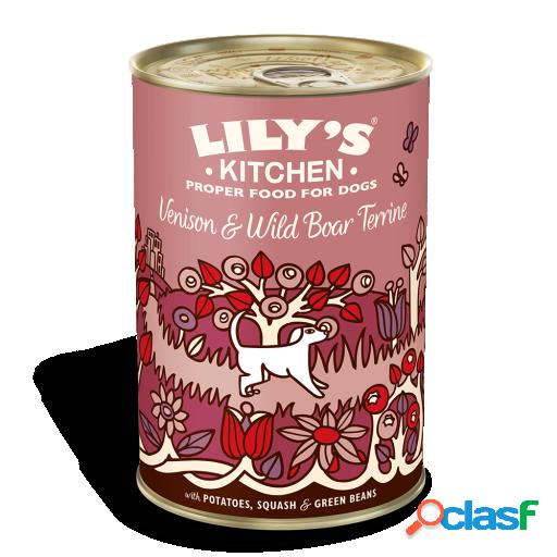 Comida Húmeda de Venado y Jabalí para Perros 400 GR Lily's