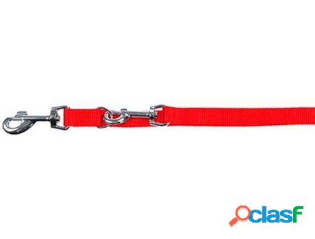 Correa para Perros KERBL Ajustable (Rojo - 20x2cm - Nylon -