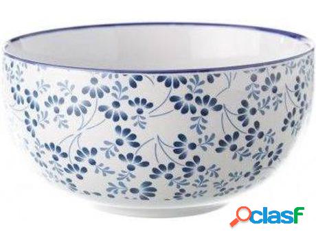 Cuenco HOGAR Y MÁS Aperitivo Blancoazul (13.5 x 6.5 cm)