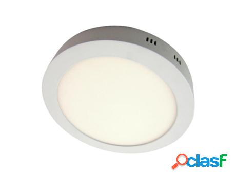 Downlight carlomagno 18w sup. 4000k red.