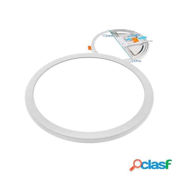 Downlight led kramfor epistar 15w ajustable blanco cálido