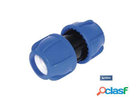 Enlace recto pp pn16 20 x 20 caja 25 unid.