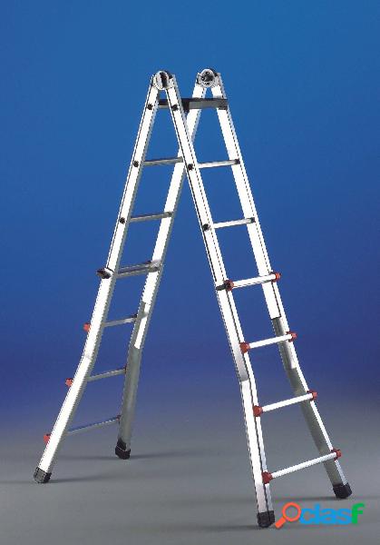 Escalera telescópica Svelt Escalísima 8+8 peldaños