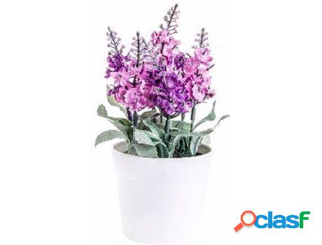 Flor HOGAR Y MÁS Maceta Lavanda Pp Pvc (8 x 18 cm)