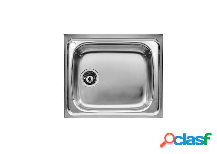 Fregadero de 1 cubeta de acero inoxidable Roca J