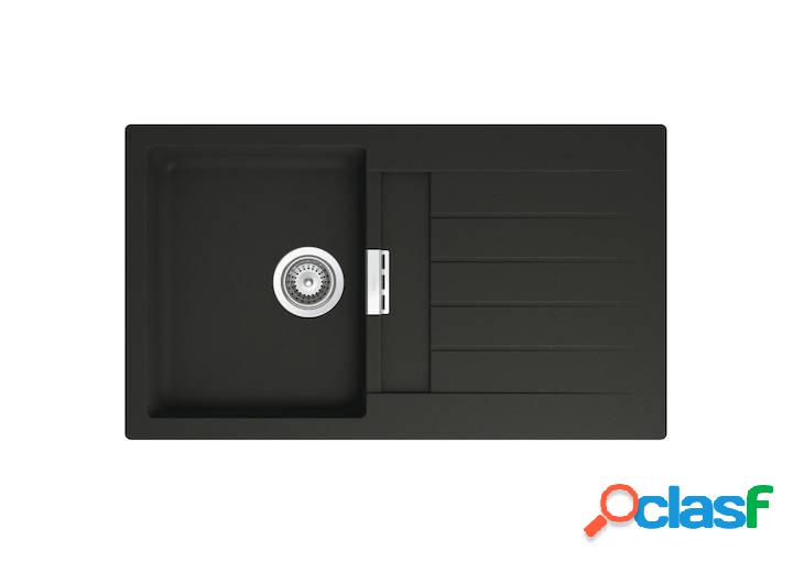 Fregadero reversible de 1 cubeta de QUARZEX® Roca Oslo