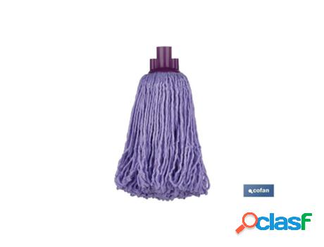 Fregona de microfibra violeta 160g modelo marsella caja 12