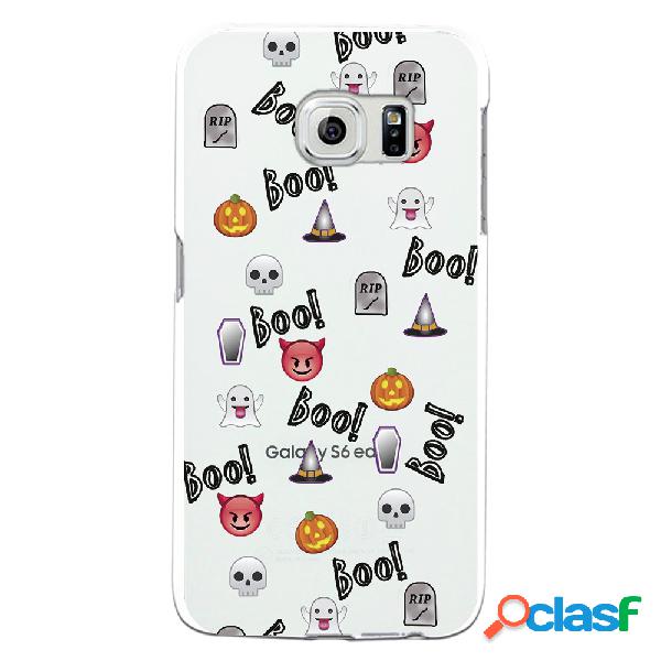 Funda Halloween Icons para Samsung Galaxy S6 Edge