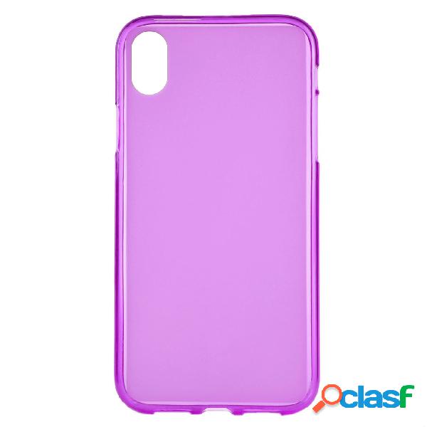 Funda Silicona lisa lisa para iPhone XR