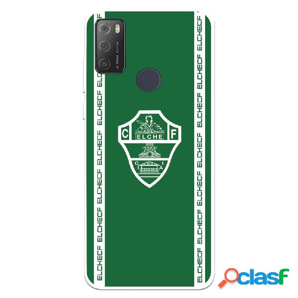 Funda para Alcatel 1S 2021 del Elche CF Escudo Fondo Verde