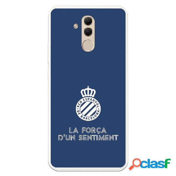 Funda para Huawei Mate 20 Lite del RCD Espanyol Escudo Fondo