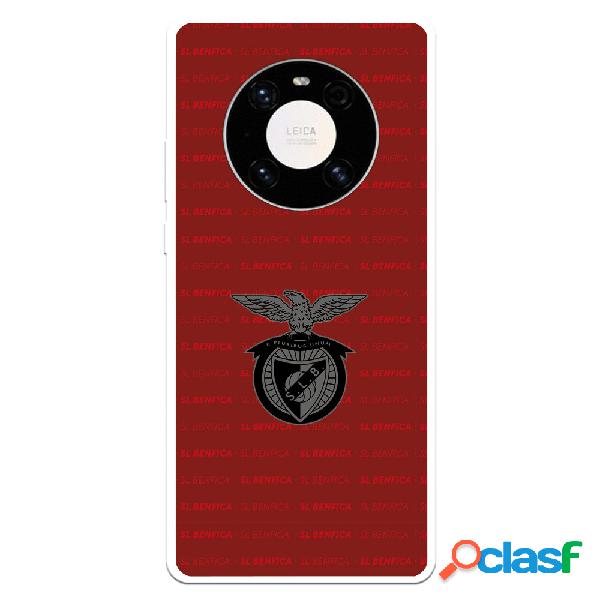 Funda para Huawei Mate 40 Pro del Escudo Fondo Granate -