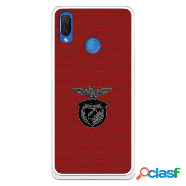 Funda para Huawei P Smart Plus del Escudo Fondo Granate -