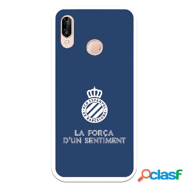 Funda para Huawei P20 Lite del RCD Espanyol Escudo Fondo