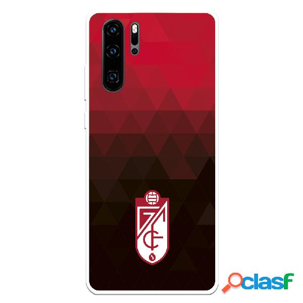 Funda para Huawei P30 Pro del Granada CF Escudo - Fondo Rojo