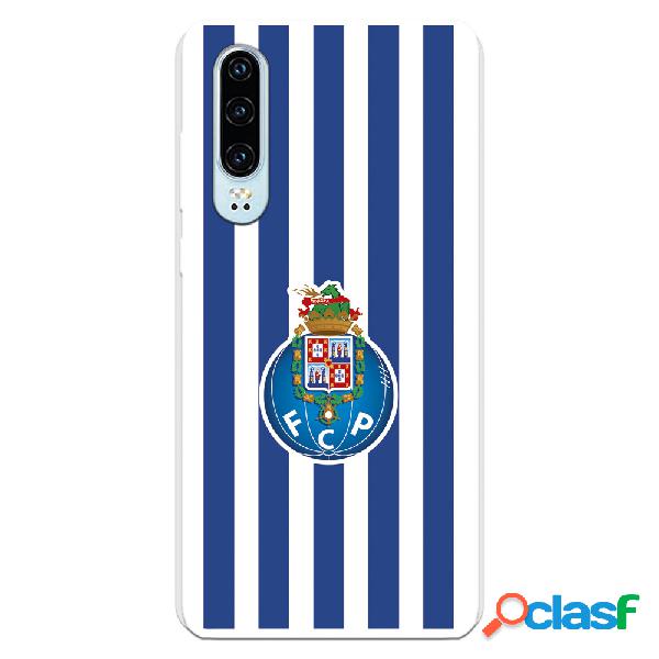 Funda para Huawei P30 del Futebol Club Oporto Escudo Rayas -