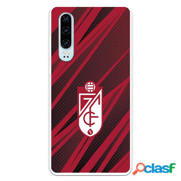 Funda para Huawei P30 del Granada CF Escudo -Rojas y Negras