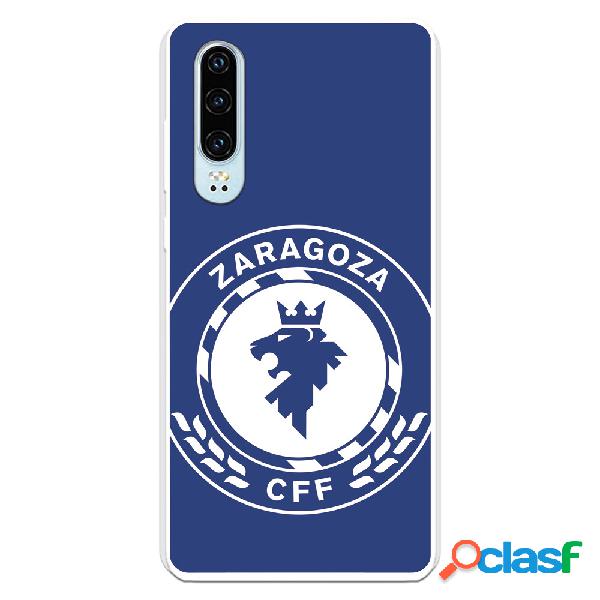 Funda para Huawei P30 del Zaragoza CF Femenino Escudo Grande