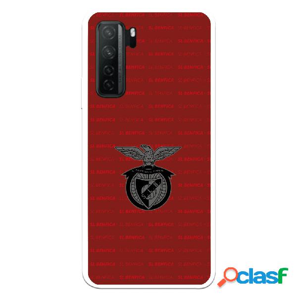 Funda para Huawei P40 Lite 5G del Escudo Fondo Granate -