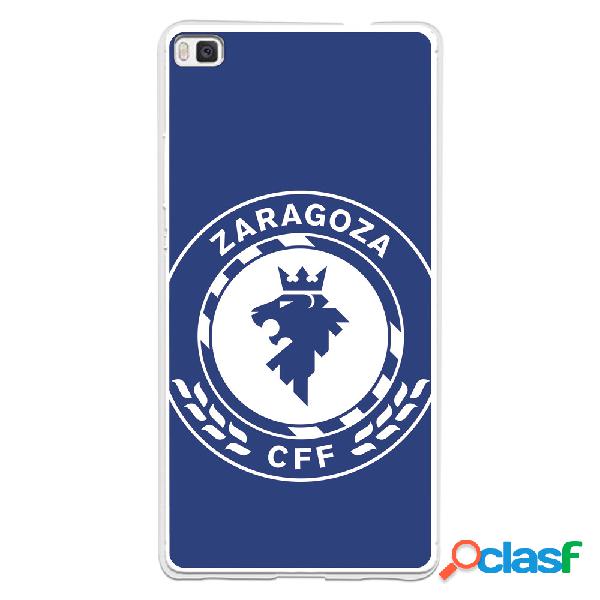 Funda para Huawei P8 del Zaragoza CF Femenino Escudo Grande