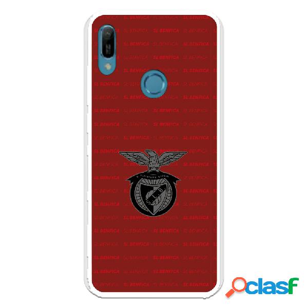 Funda para Huawei Y6 2019 del Escudo Fondo Granate -