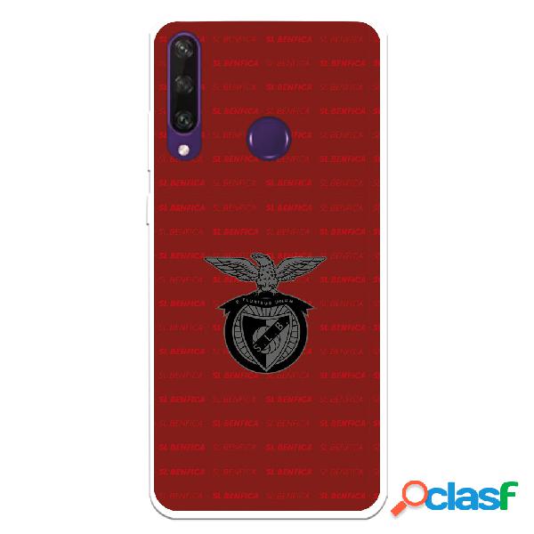 Funda para Huawei Y6p del Escudo Fondo Granate - Licencia