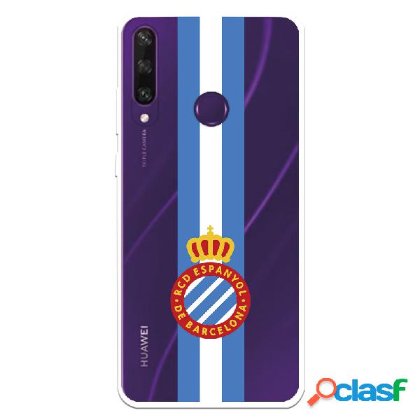 Funda para Huawei Y6p del RCD Espanyol Escudo Albiceleste