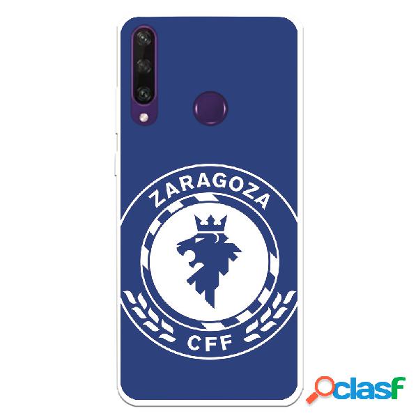 Funda para Huawei Y6p del Zaragoza CF Femenino Escudo Grande