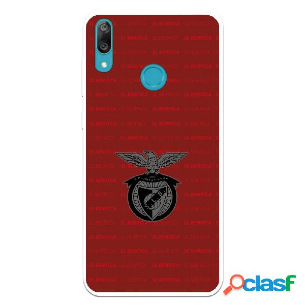 Funda para Huawei Y7 2019 del Escudo Fondo Granate -