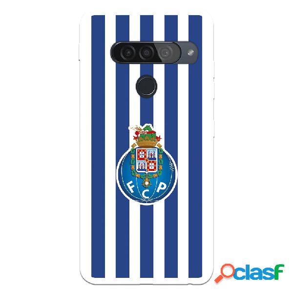 Funda para LG G8s ThinQ del Futebol Club Oporto Escudo Rayas