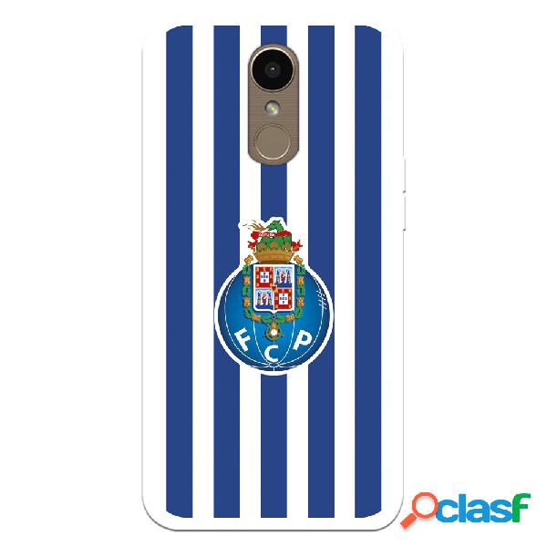 Funda para LG K10 2017 del Futebol Club Oporto Escudo Rayas